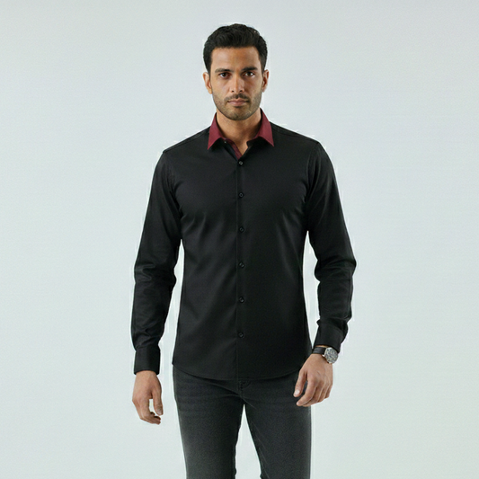Marcus | Camisa clásica de manga larga
