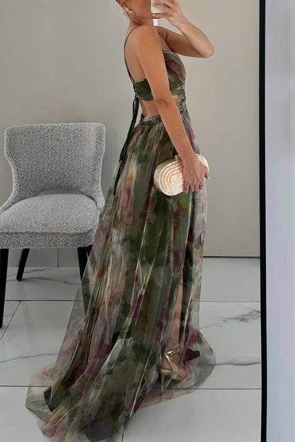 Gabriela™ | Precioso vestido largo con estampado floral