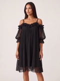 Céline | Vestido Plisado Noir