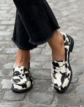 Mocasines con Estampado Animal