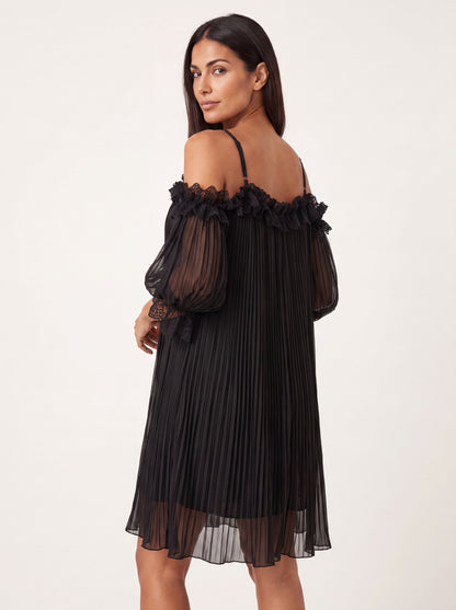 Céline | Vestido Plisado Noir