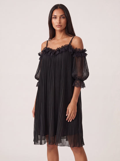 Céline | Vestido Plisado Noir