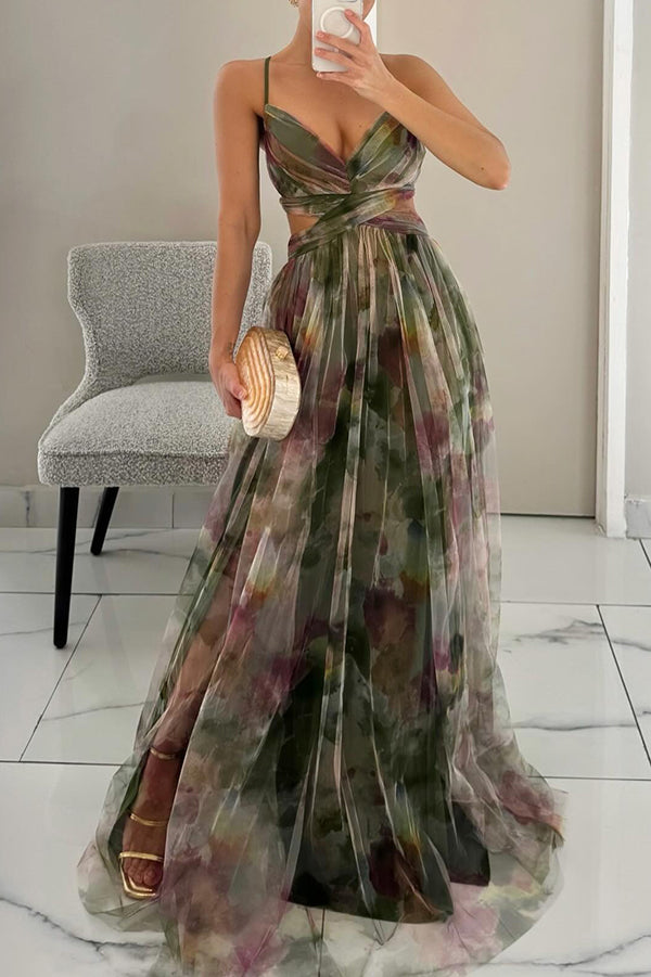Gabriela™ | Precioso vestido largo con estampado floral