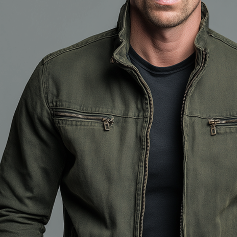 Marion™ | Chaqueta Vintage con Cremallera