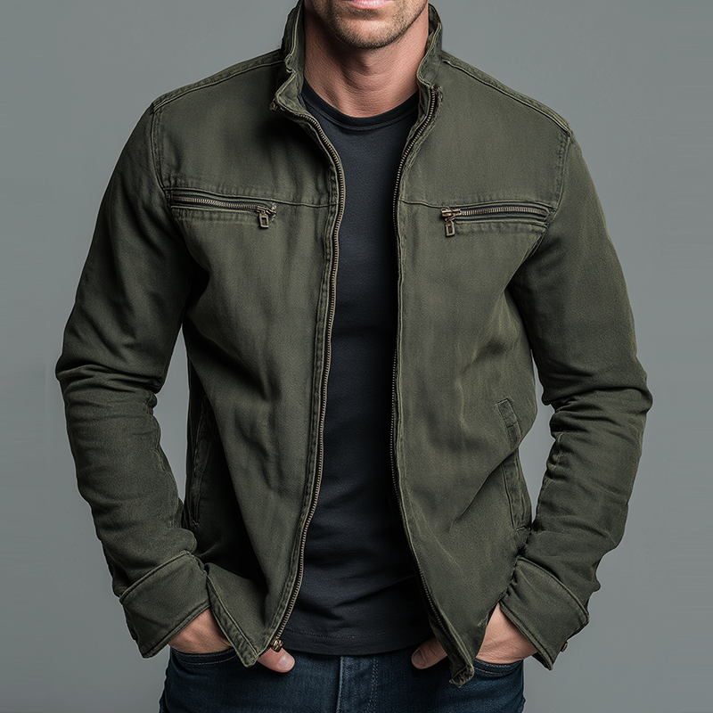 Marion™ | Chaqueta Vintage con Cremallera