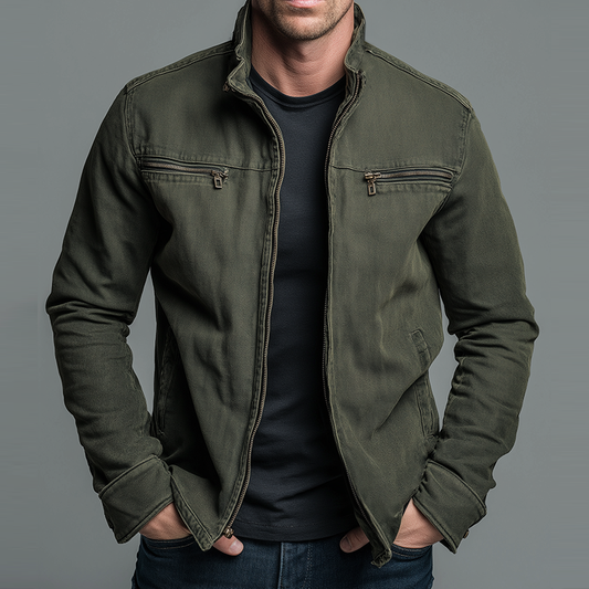 Marion™ | Chaqueta Vintage con Cremallera
