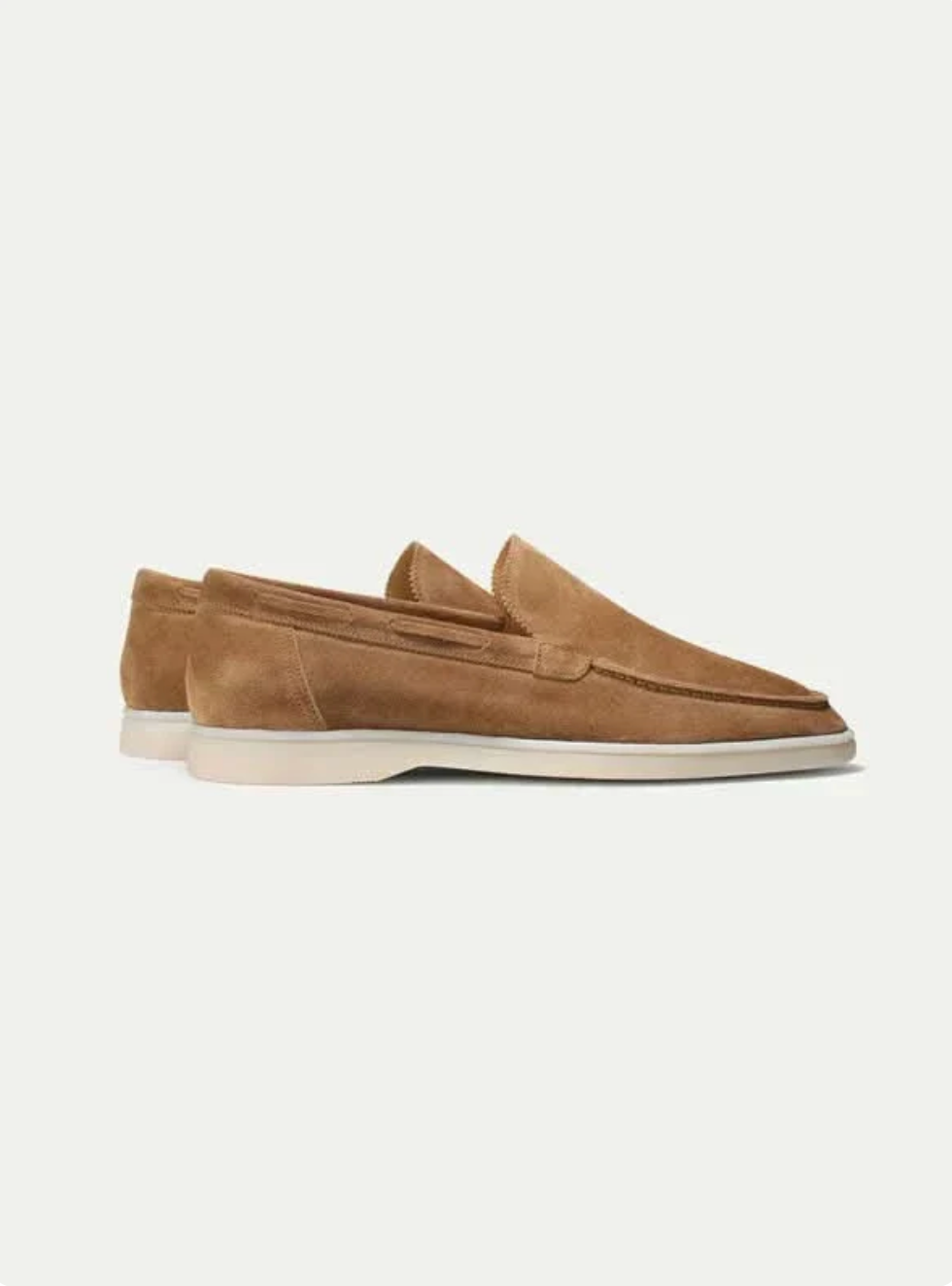 Mocasín de ante marrón