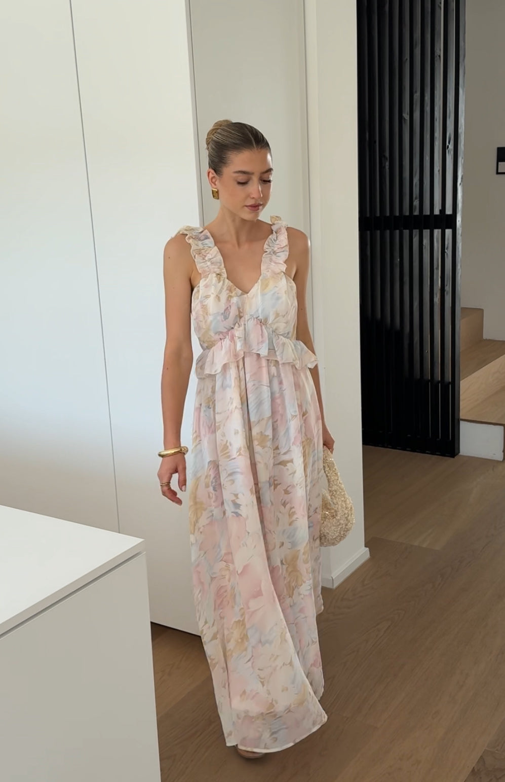 Fiora™ | Vestido con estampado de flores MAXI