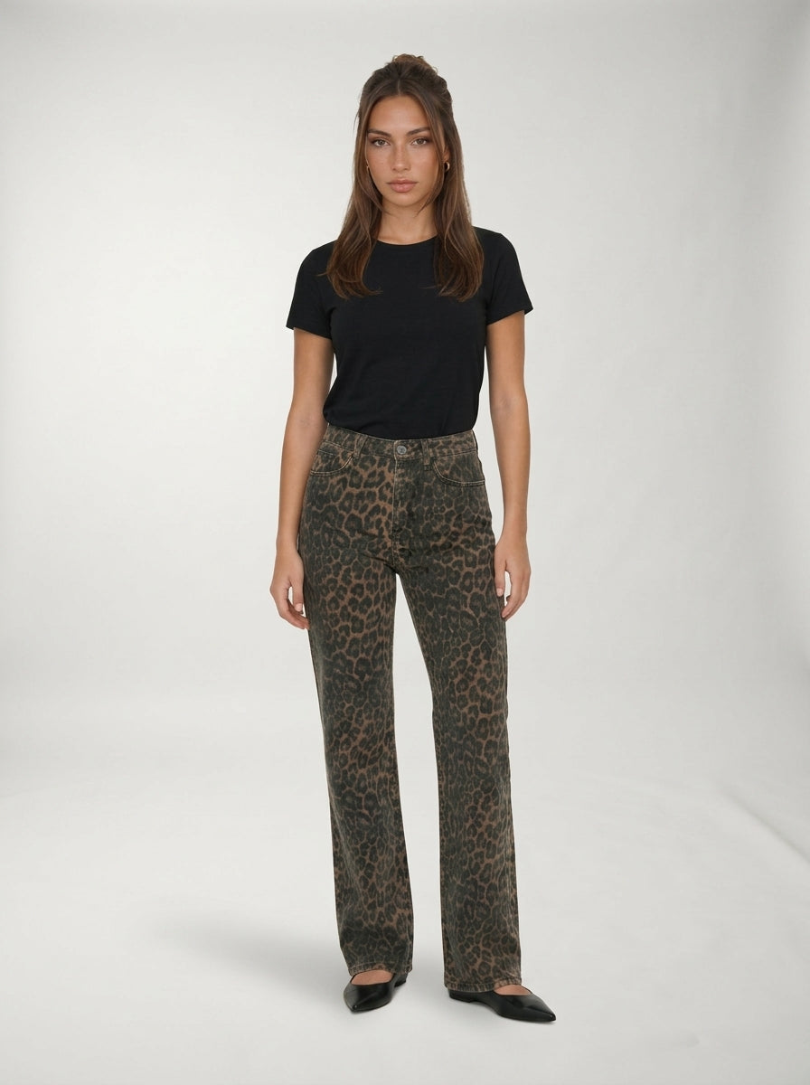 Pantalón Leopardo