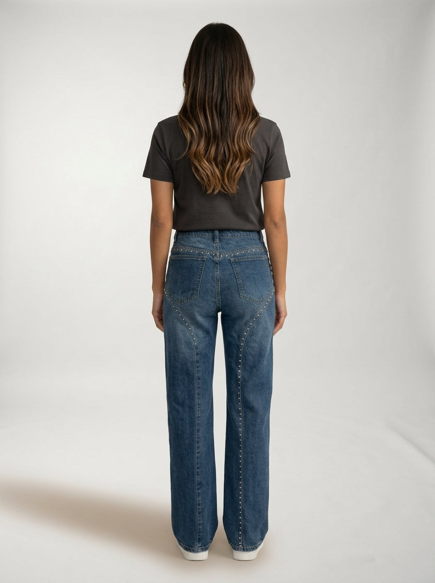Vaqueros Strass