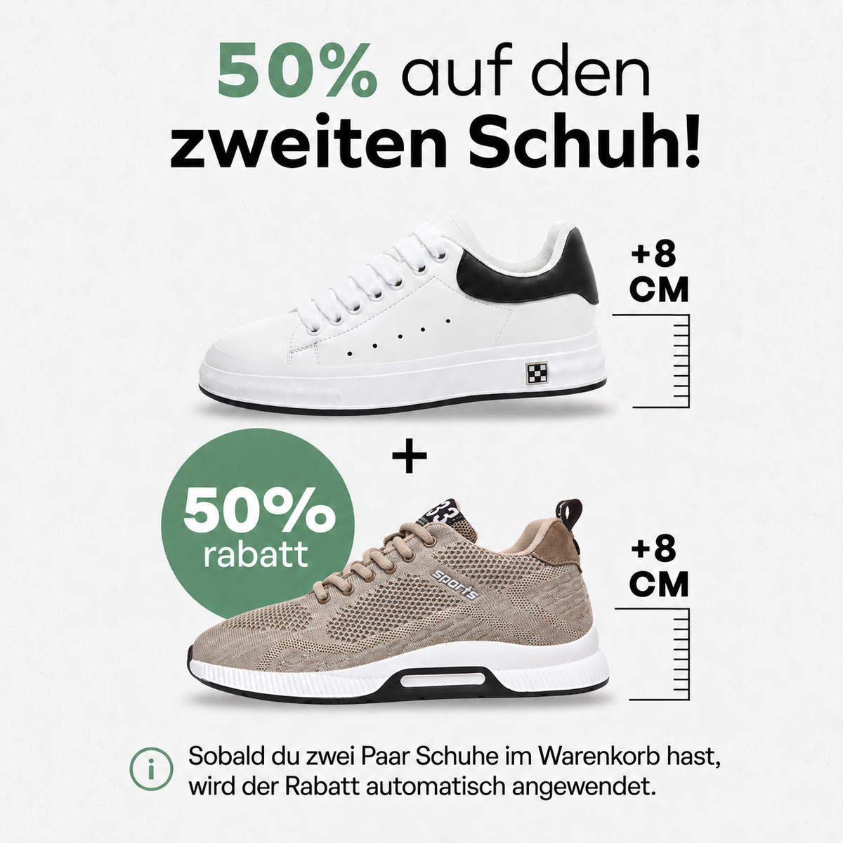 Zapatillas con alza Classic