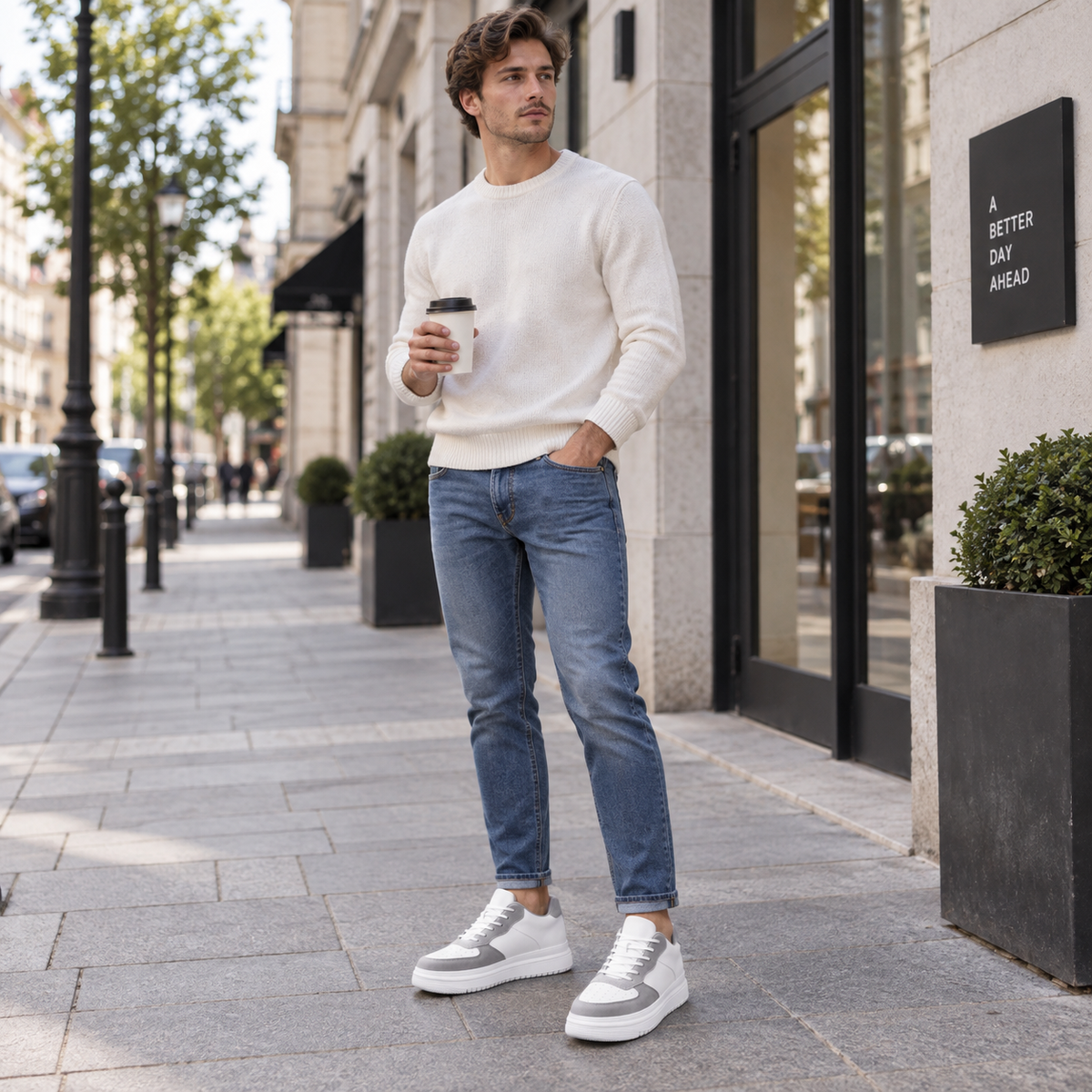 Zapatillas con alza Street