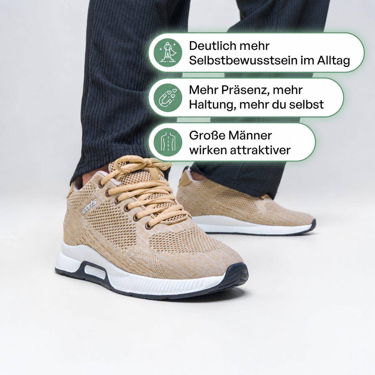 Zapatillas con alza Sprint