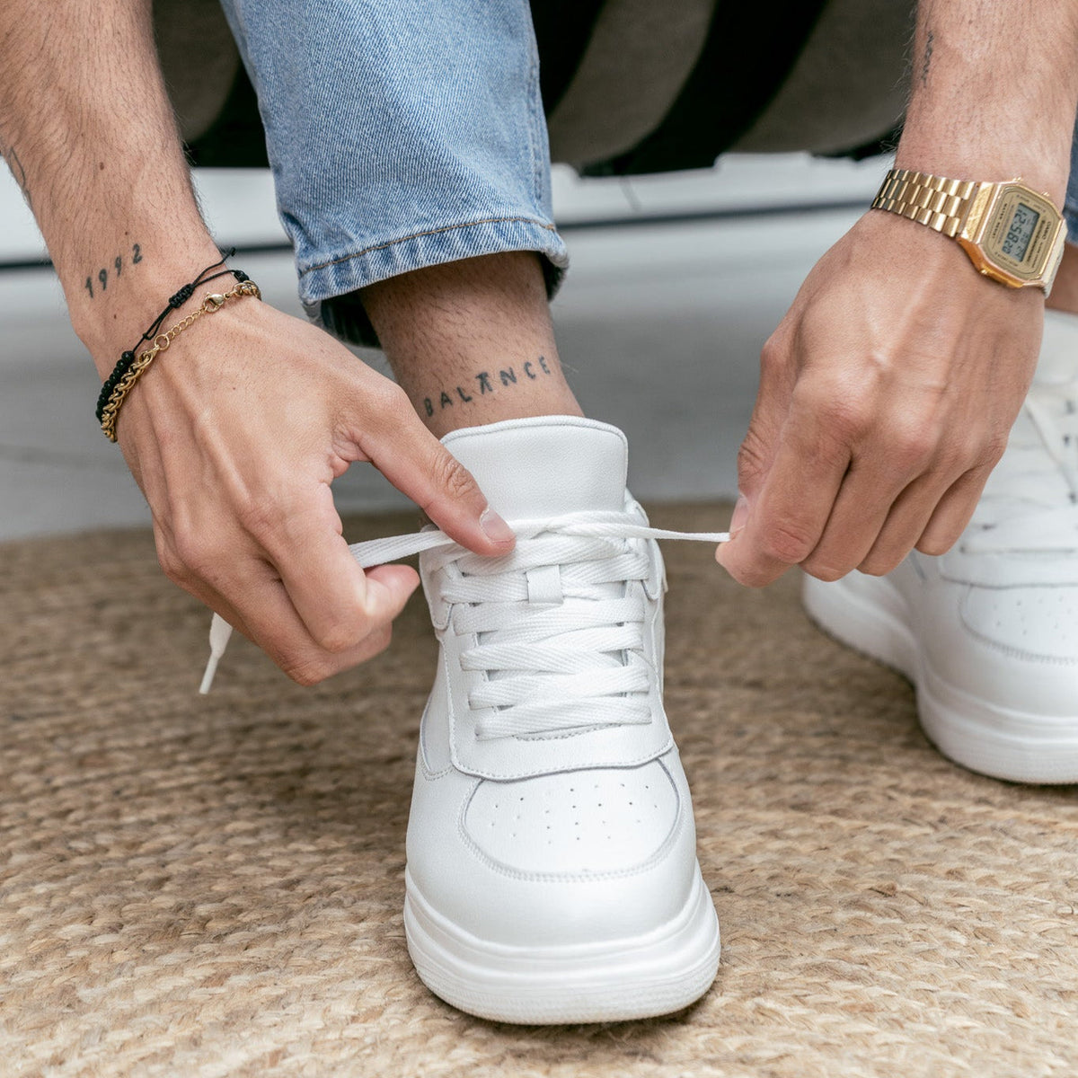 Zapatillas con alza Casual
