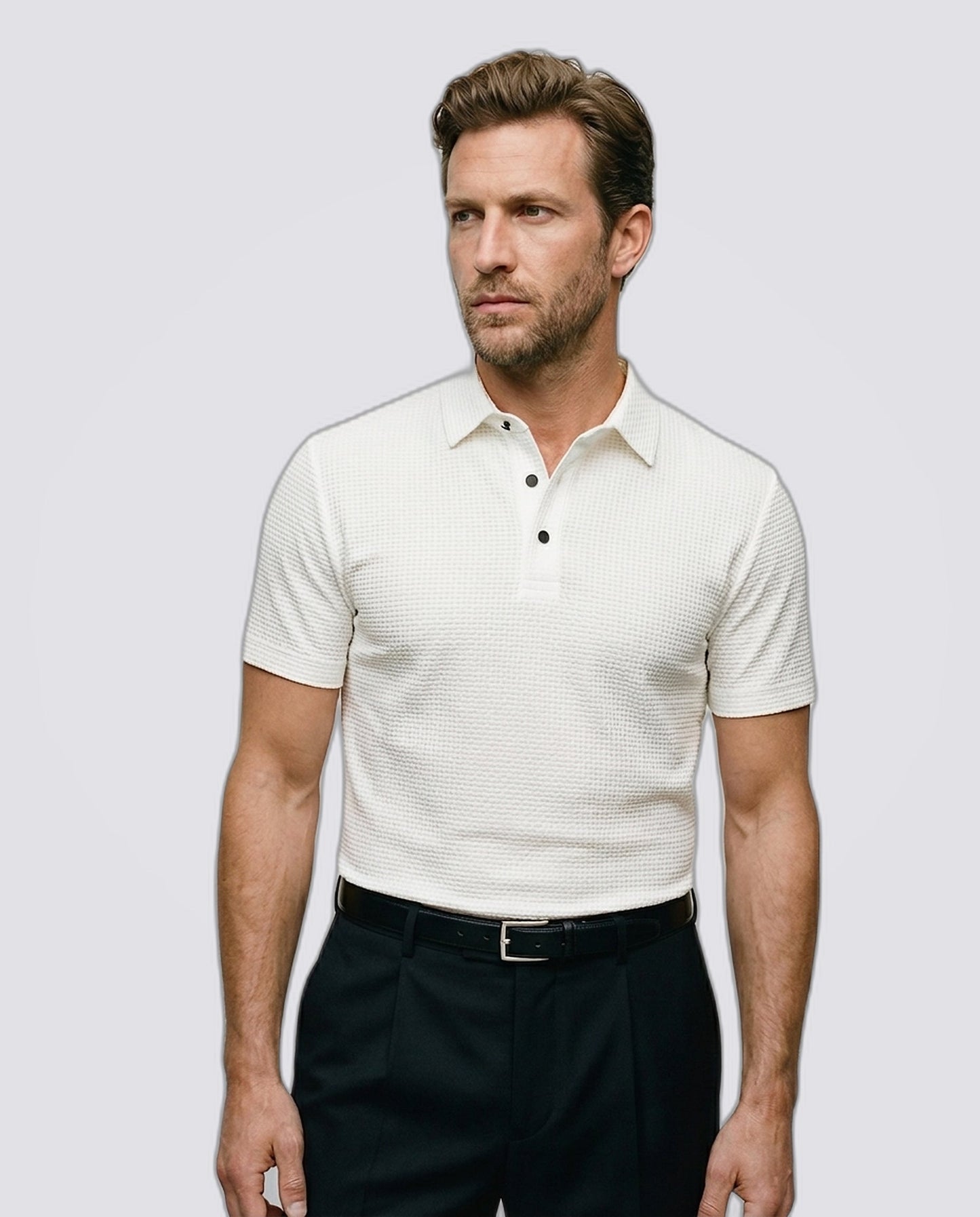 Polo de tela helada