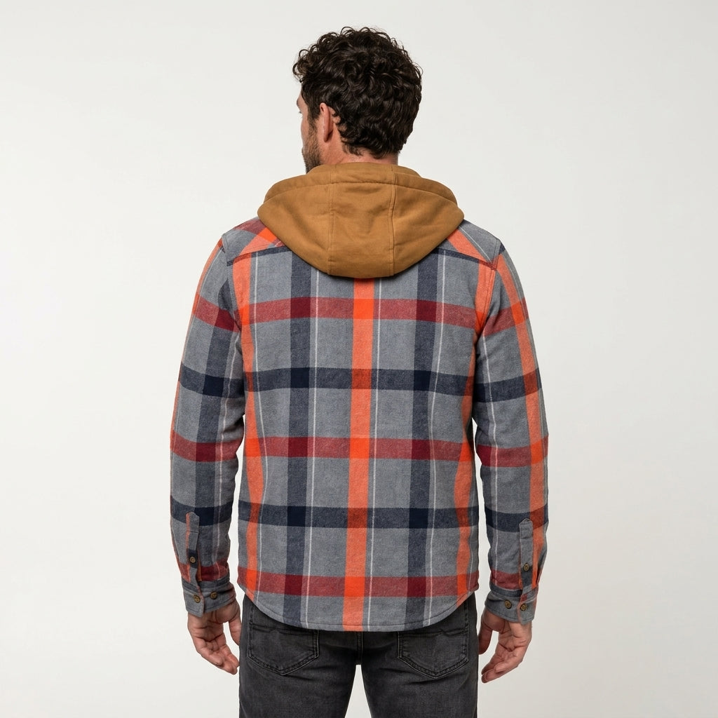 Gris y coral