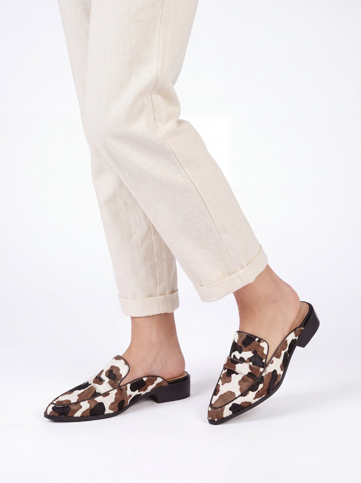 Mocasines con Estampado Abstracto