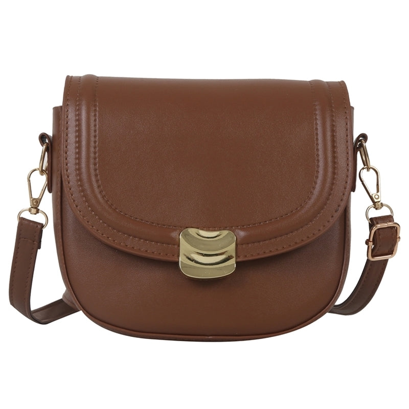 Bolso con botón dorado