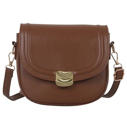 Bolso con botón dorado