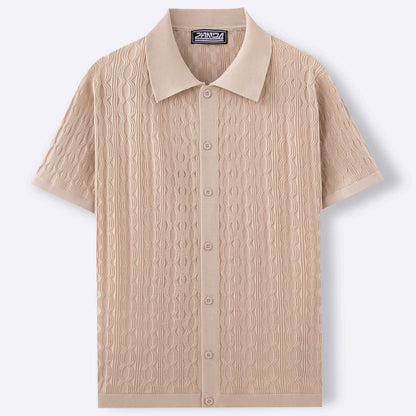Camisa de punto manga corta