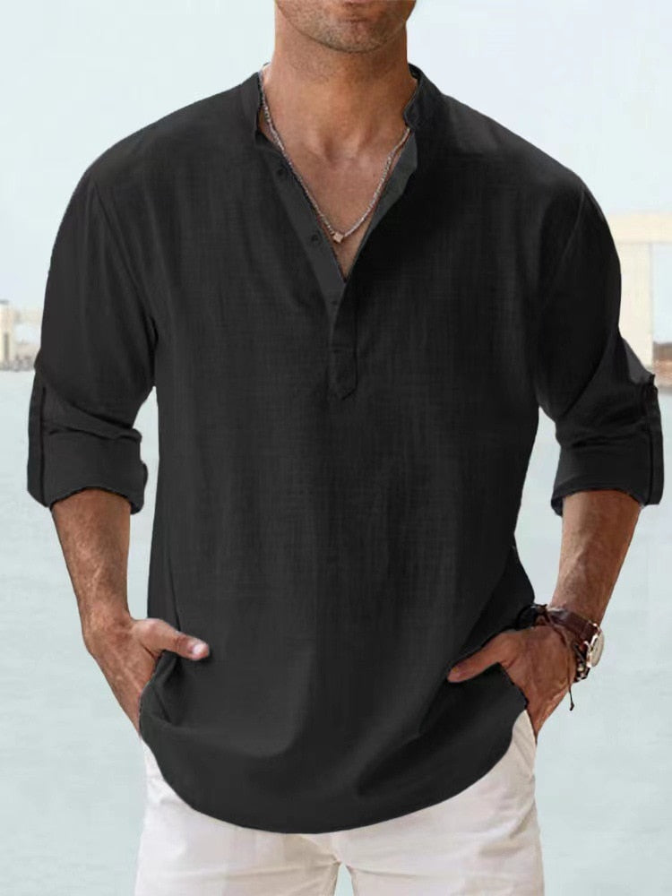 Leo™ | Camisa de lino transpirable