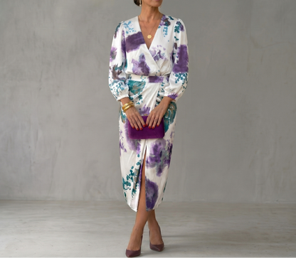 Valeria™ | Conjunto Elegante de Dos Piezas con Escote en V