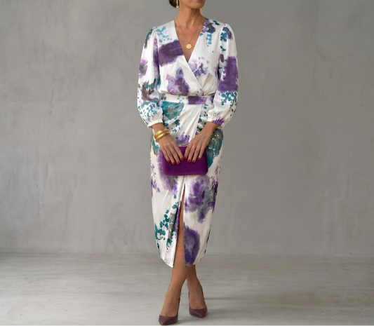 Valeria™ | Conjunto Elegante de Dos Piezas con Escote en V