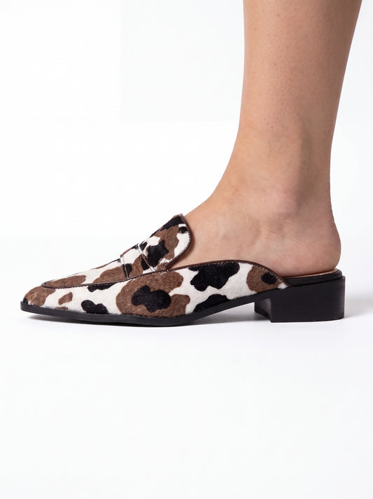 Mocasines con Estampado Abstracto