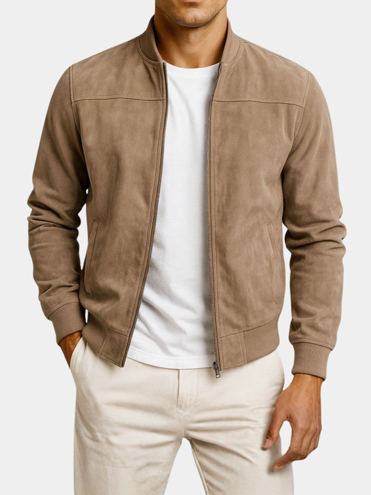 Lorenzo™ | Chaqueta de imitación de ante para hombre