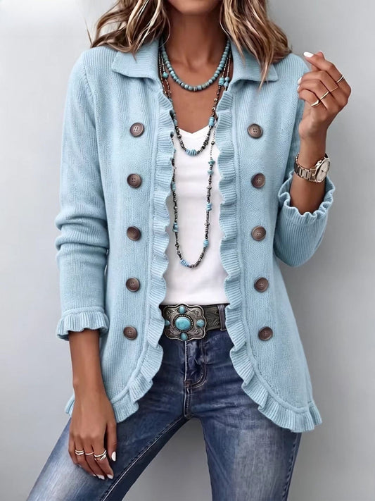 Cecilia | Jersey Azul Empolvado