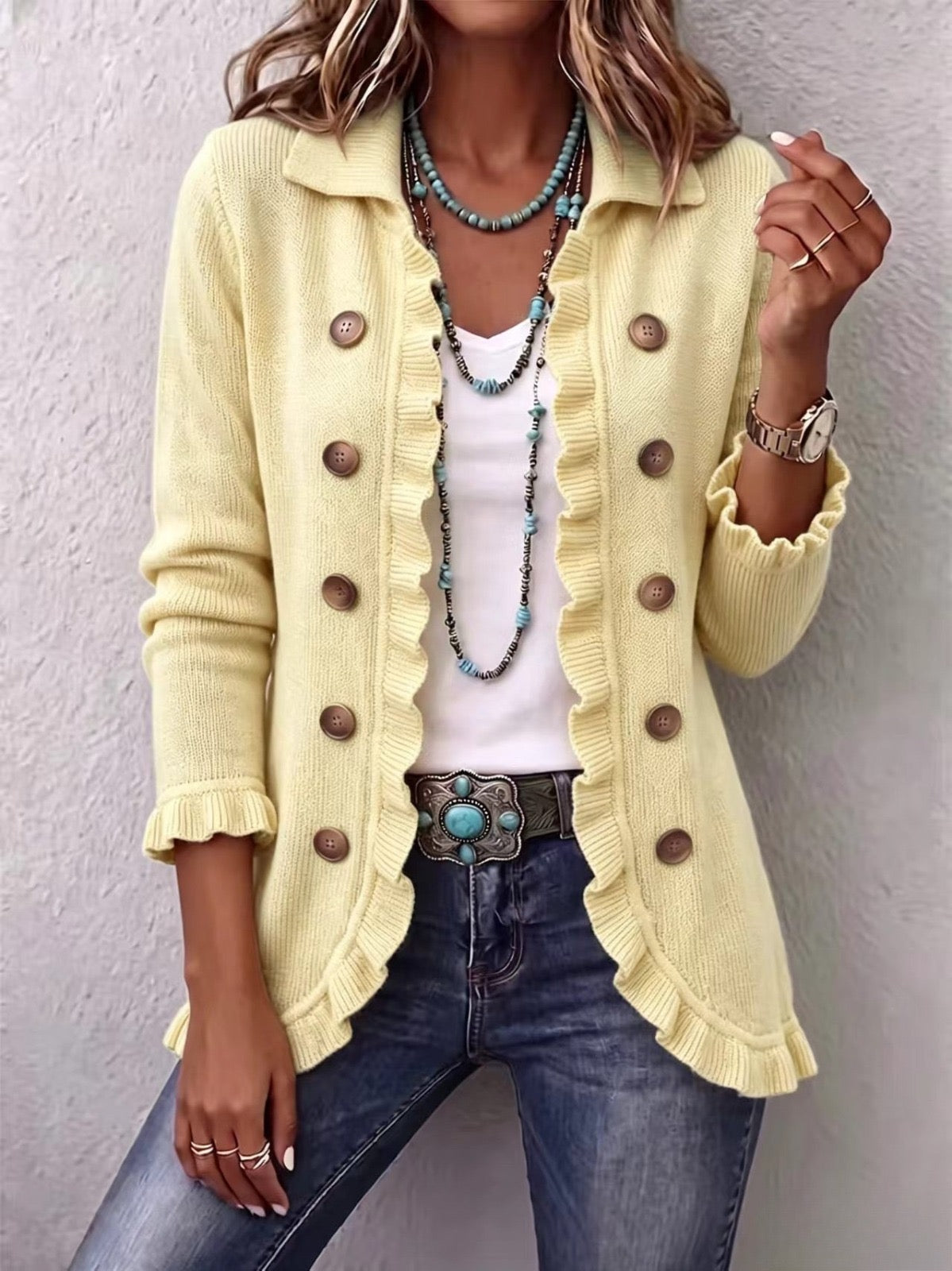 Liliana | Jersey Crema Vintage