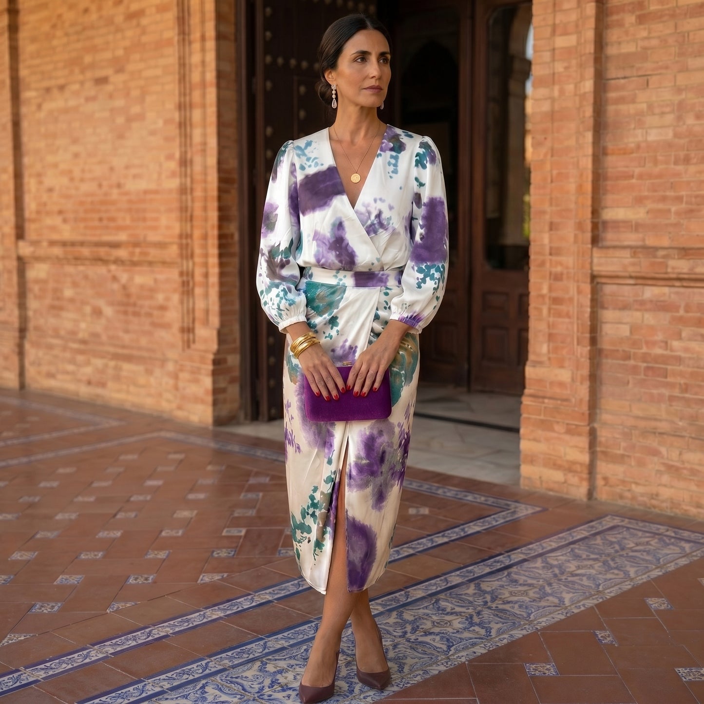 Valeria™ | Conjunto Elegante de Dos Piezas con Escote en V
