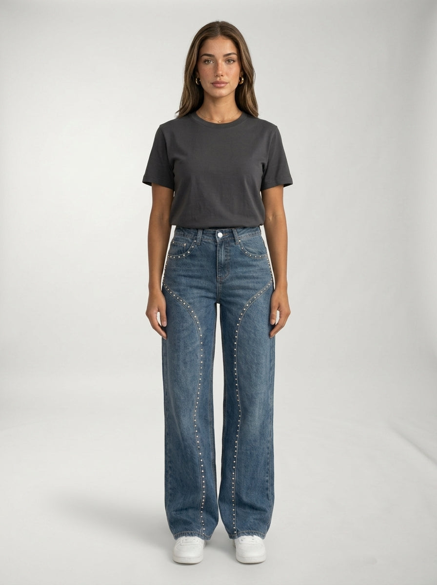 Vaqueros Strass